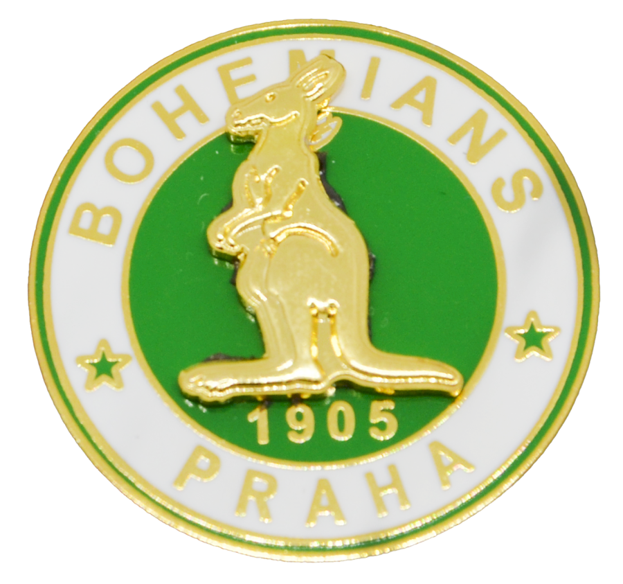 5541_ODZNAK PIN VYSTOUPLY KLOKAN BOHEMIANS PRAHA ESHOP